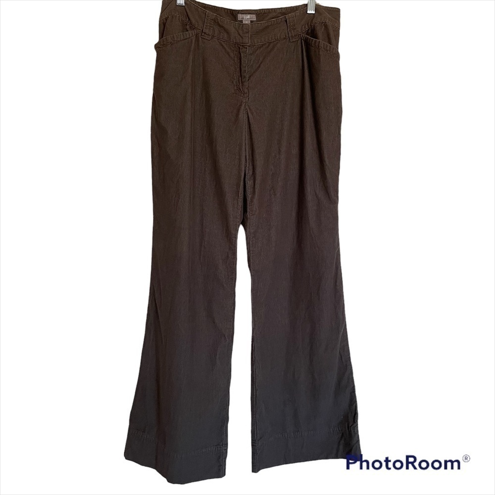 J. Jill Bootcut Leg Corduroys Flare Brown Pants Size 10